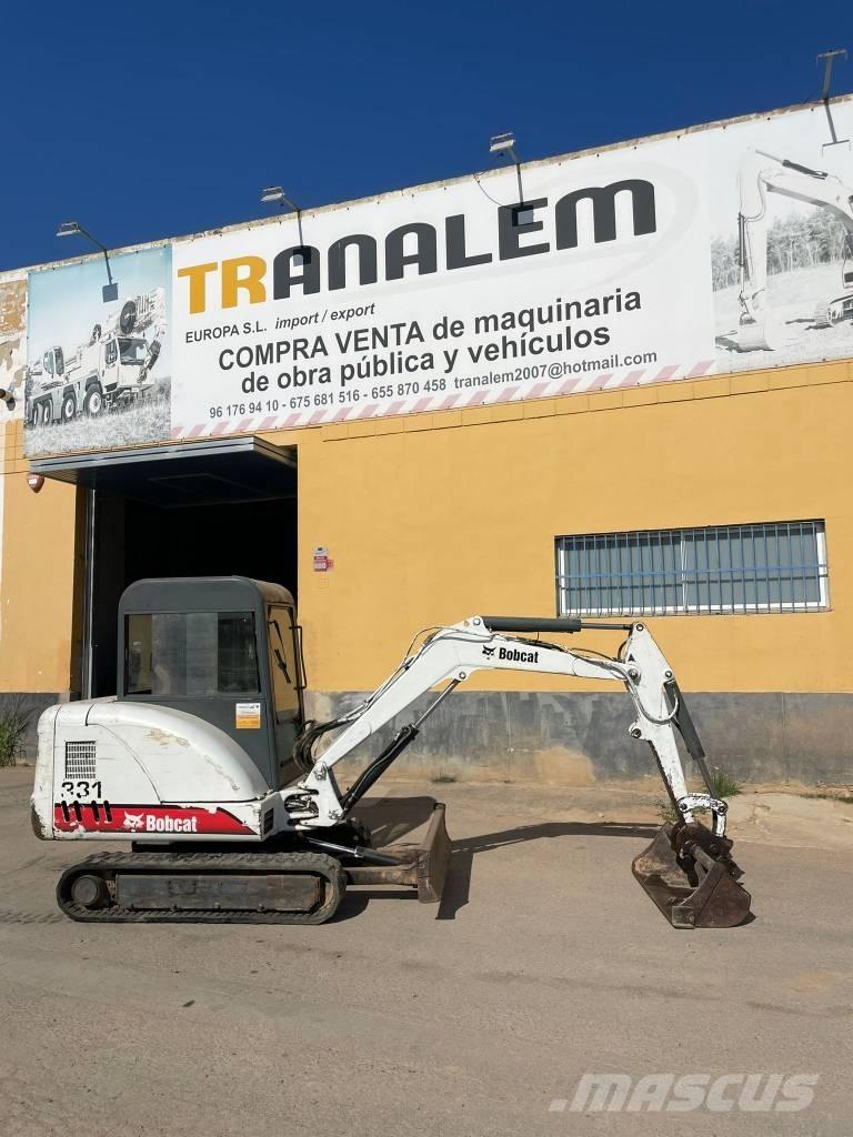 Bobcat 331 Mini excavators < 7t