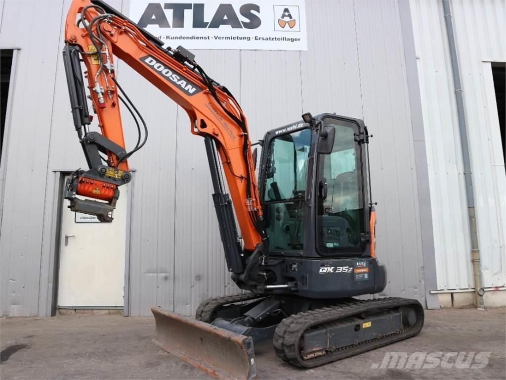 Doosan DX35Z-7 Mini excavators < 7t
