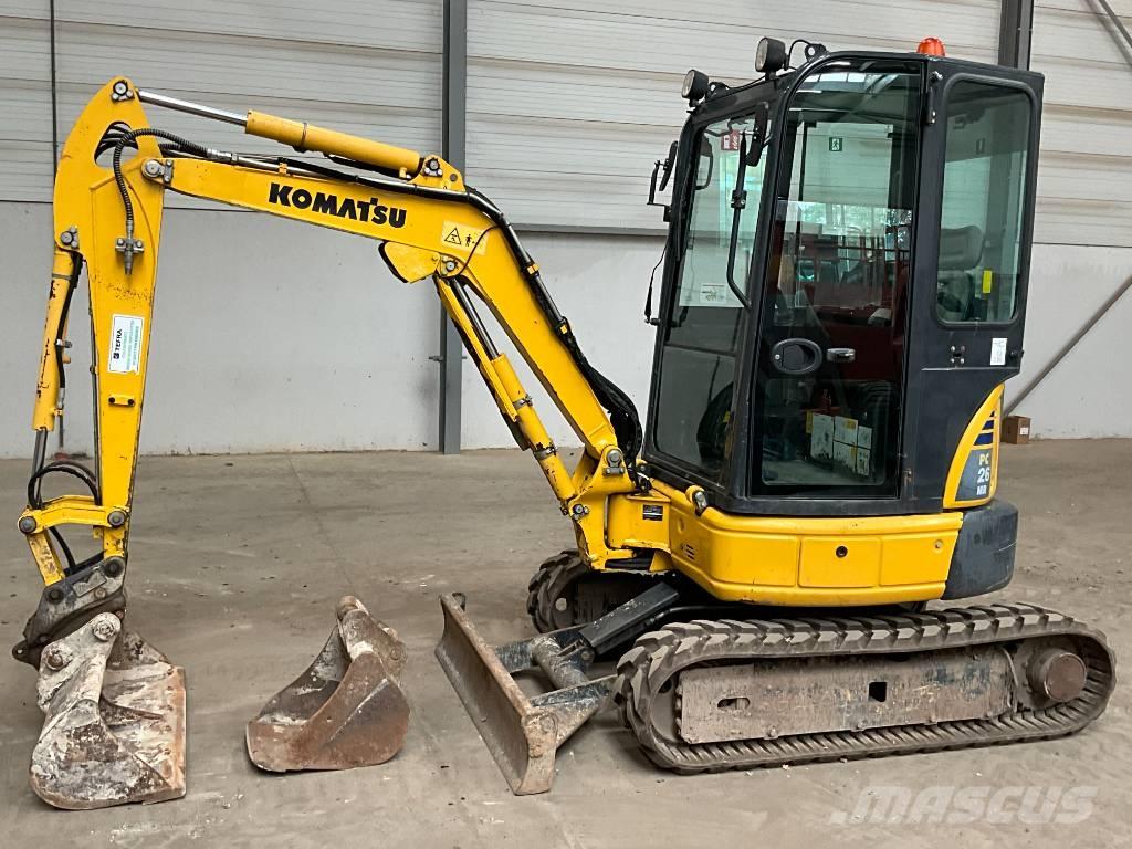 Komatsu PC 26 MR-3 Mini excavators < 7t