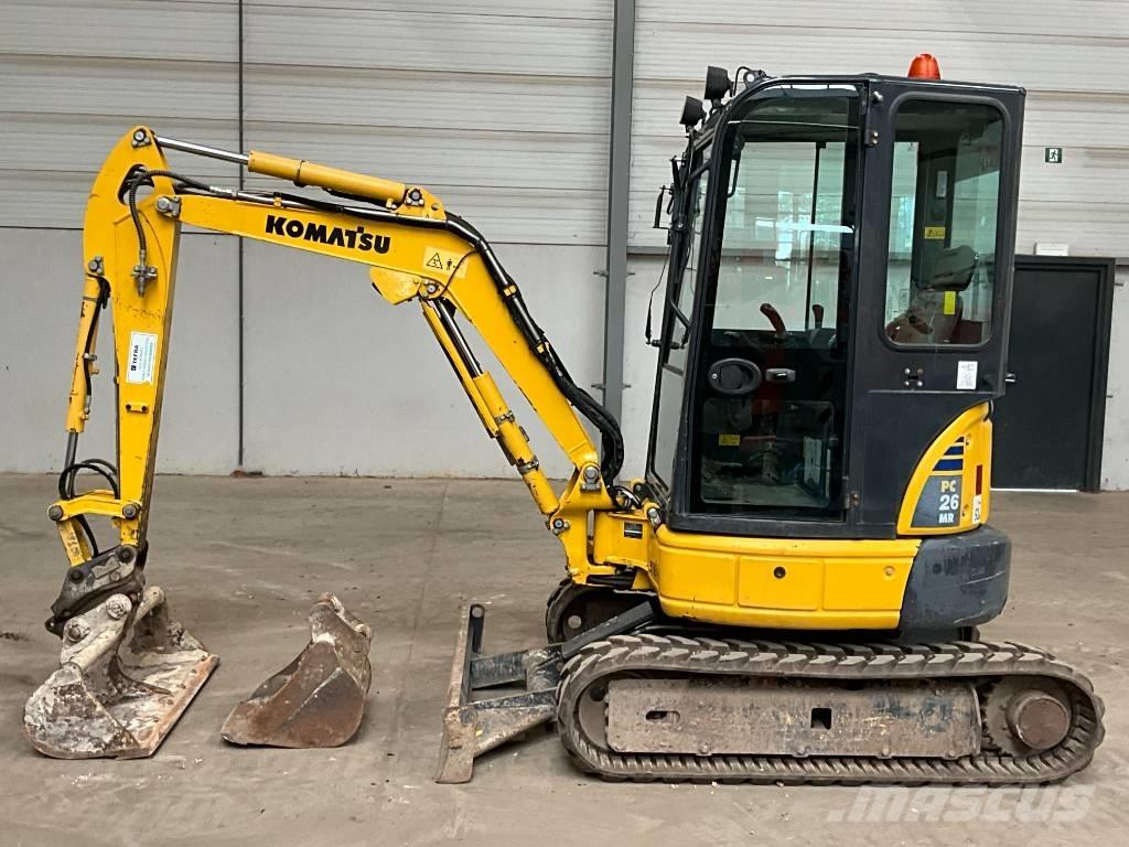Komatsu PC 26 MR-3 Mini excavators < 7t