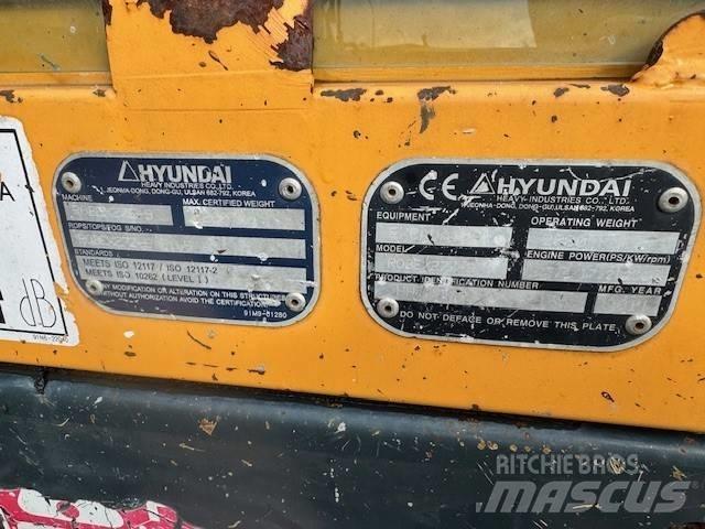 Hyundai Robex 27 Z-9 Mini excavators < 7t