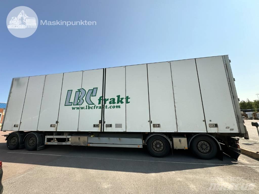 Närko D4HW13L62 Van Body Trailers