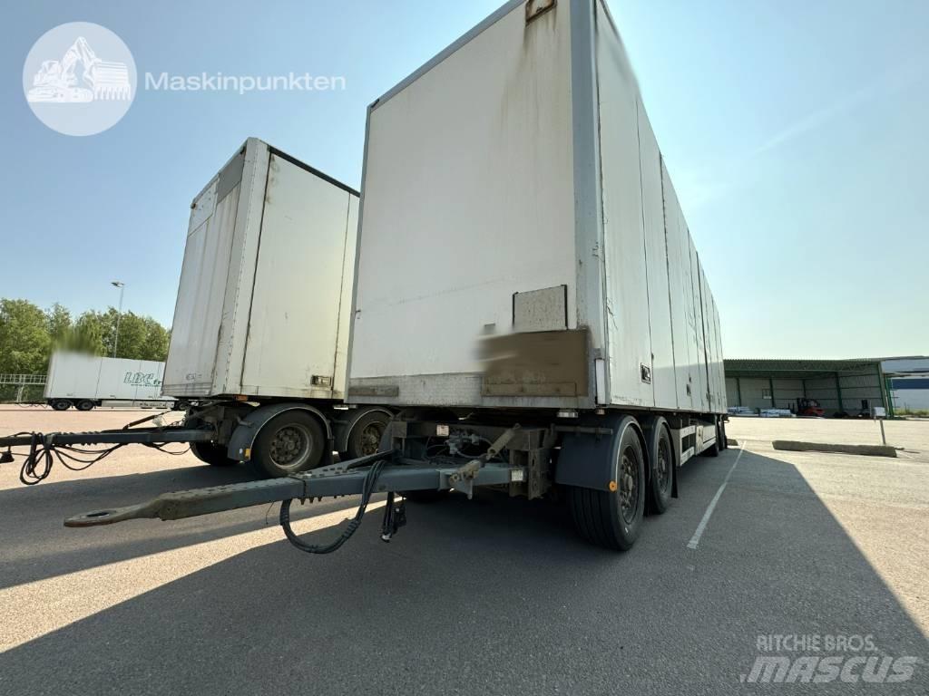 Närko D4HW13L62 Van Body Trailers