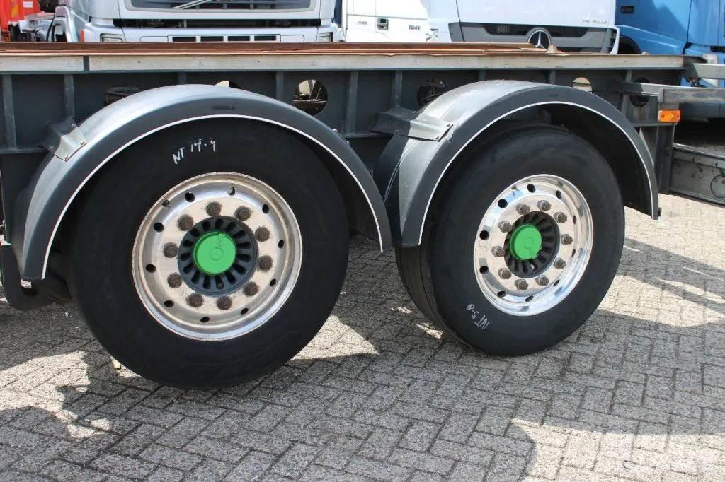Burg 3x SAF Containerframe/Skiploader trailers