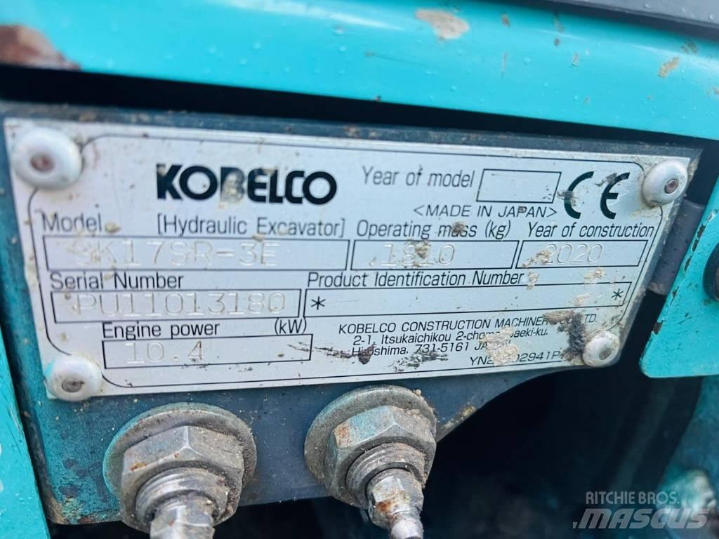 Kobelco SK 17 SR-3 Mini excavators < 7t