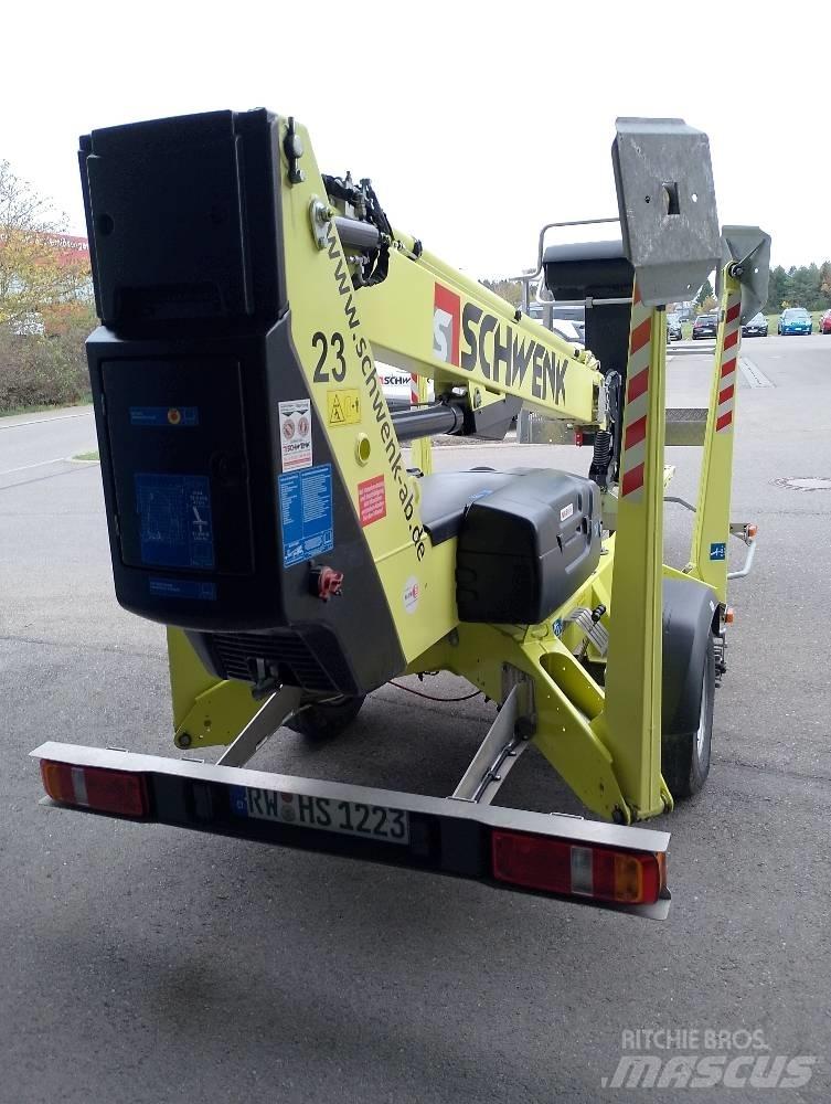 Dinolift 135 TB Trailer mounted aerial platforms