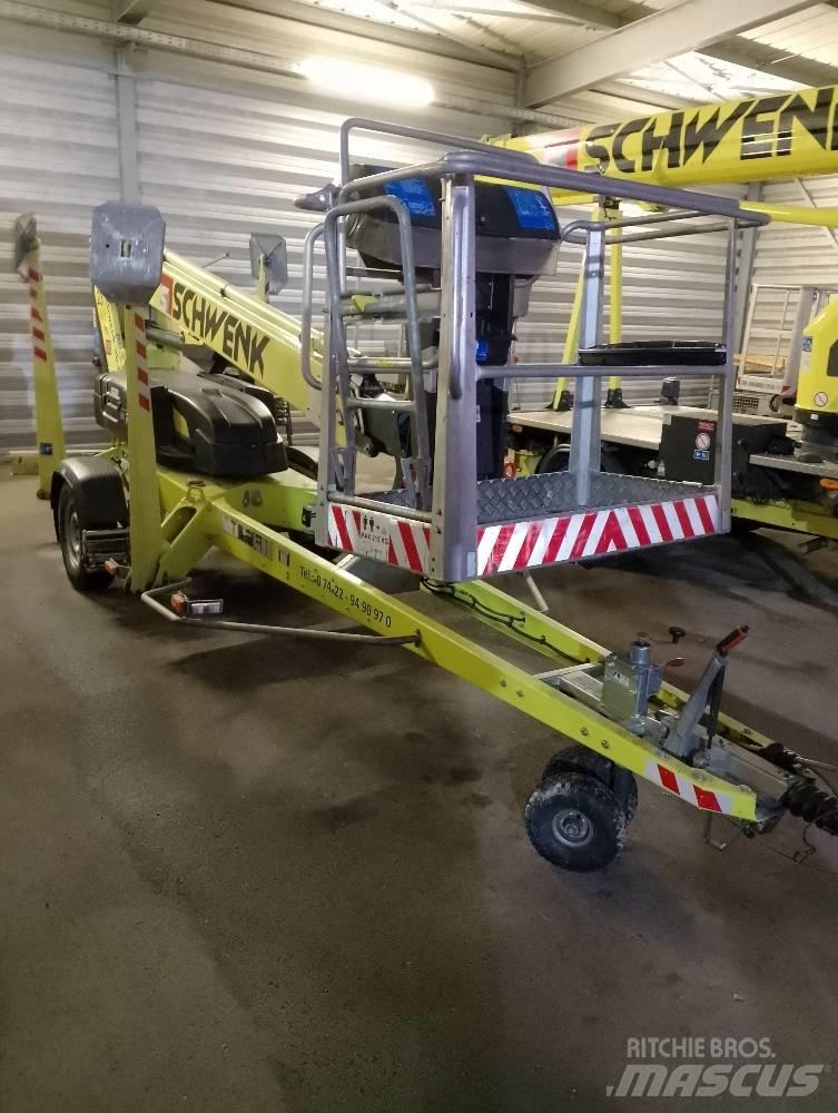 Dinolift 135 TB Trailer mounted aerial platforms