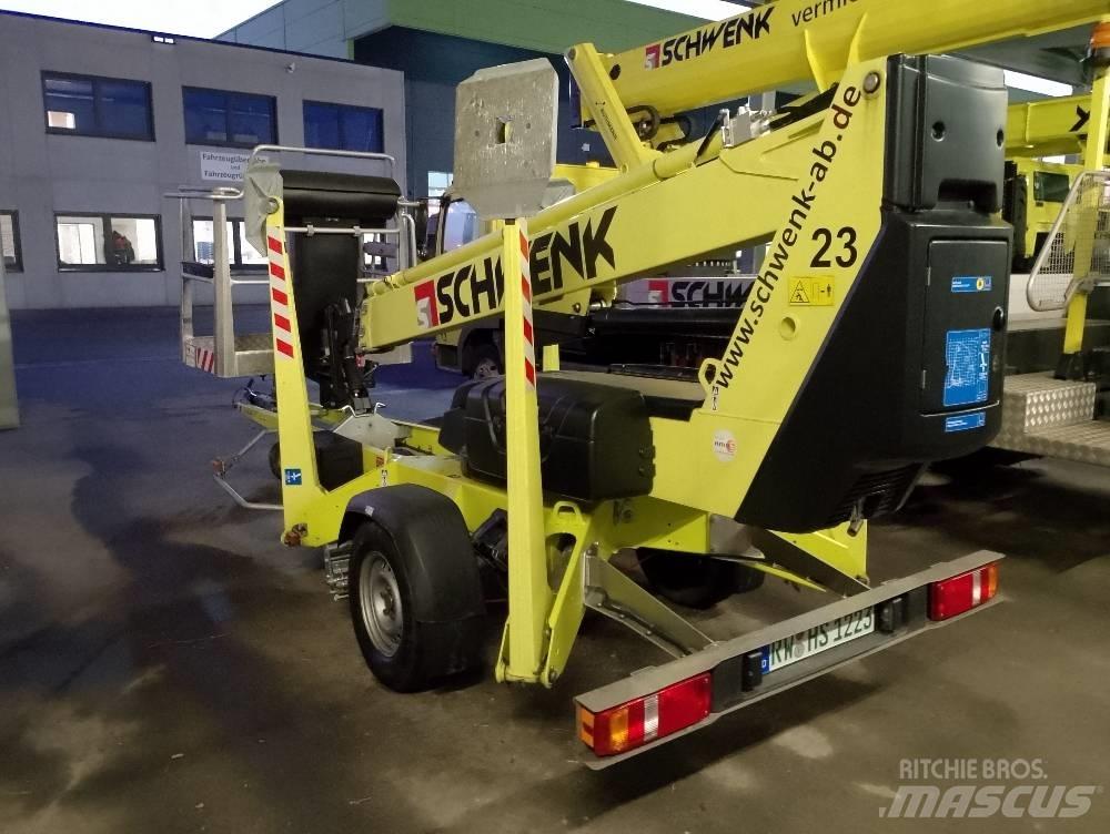 Dinolift 135 TB Trailer mounted aerial platforms
