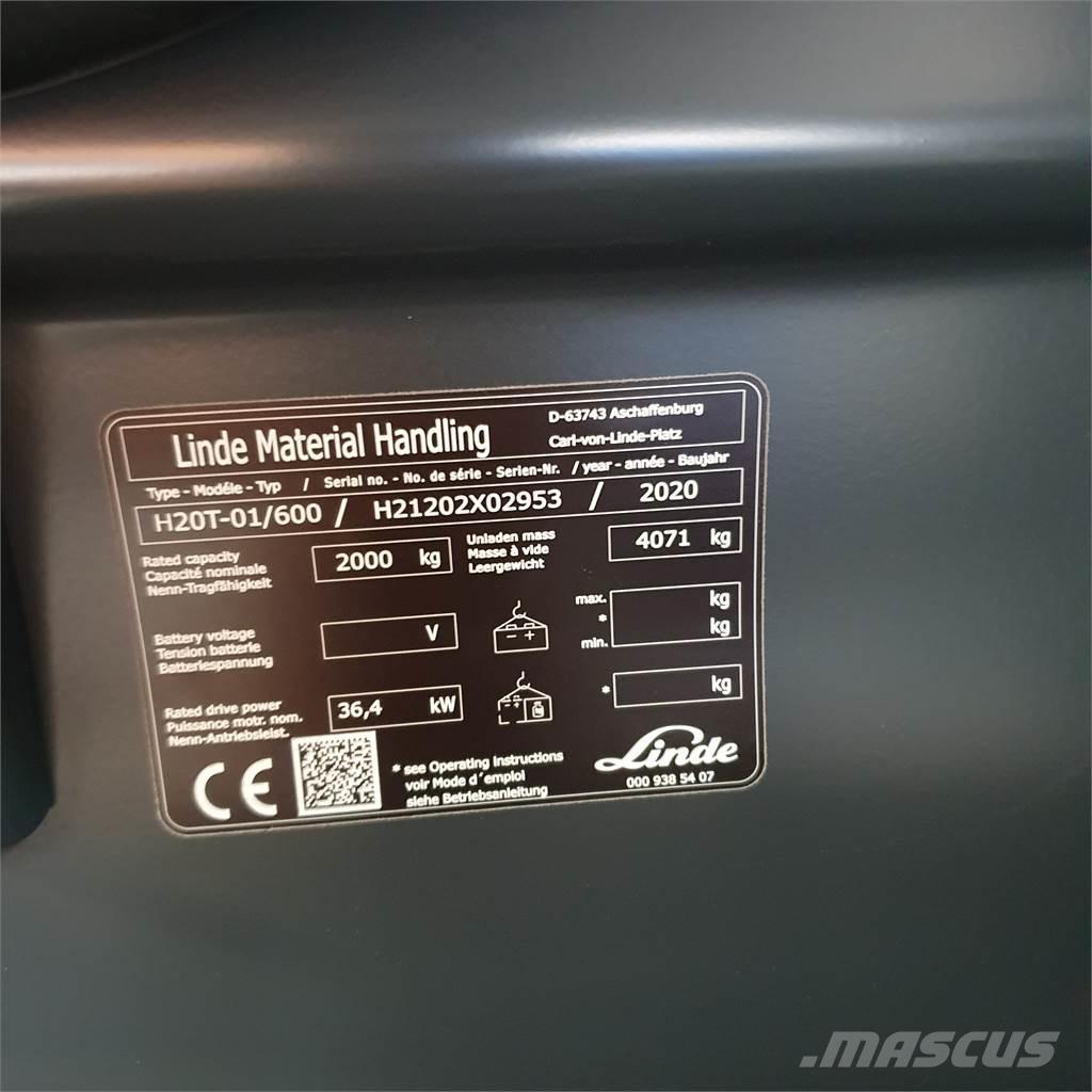 Linde H20T/600 LPG trucks