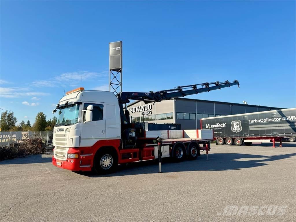 Scania R 500 Crane trucks