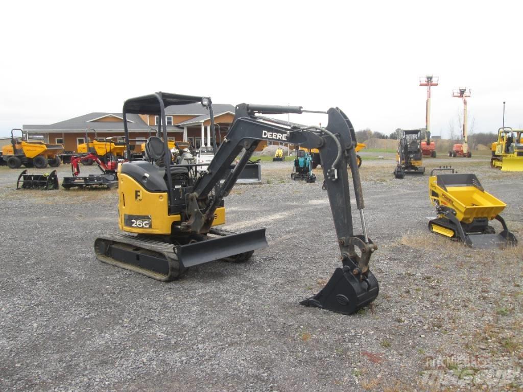 John Deere 26G Mini excavators < 7t