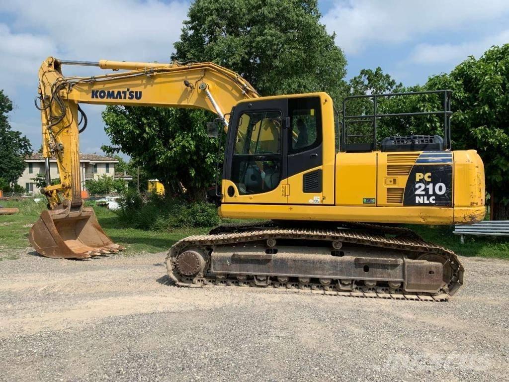 Komatsu PC 210 NLC-8 Crawler excavators
