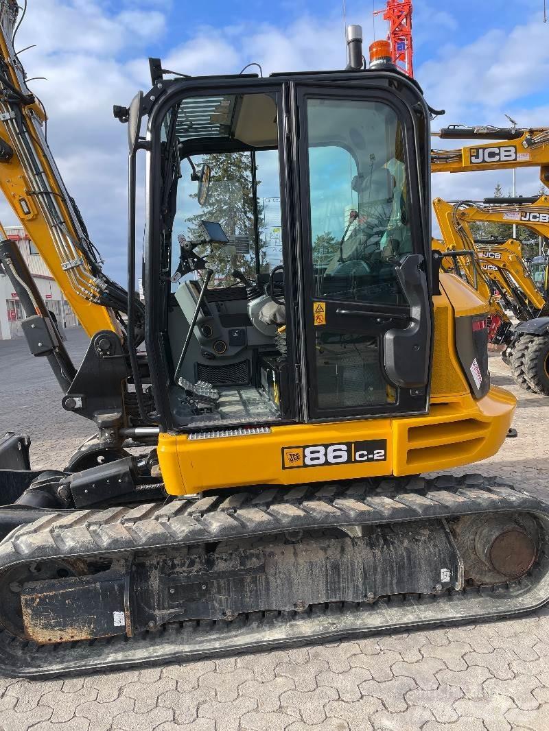 JCB 86C-2 TAB Midi excavators  7t - 12t