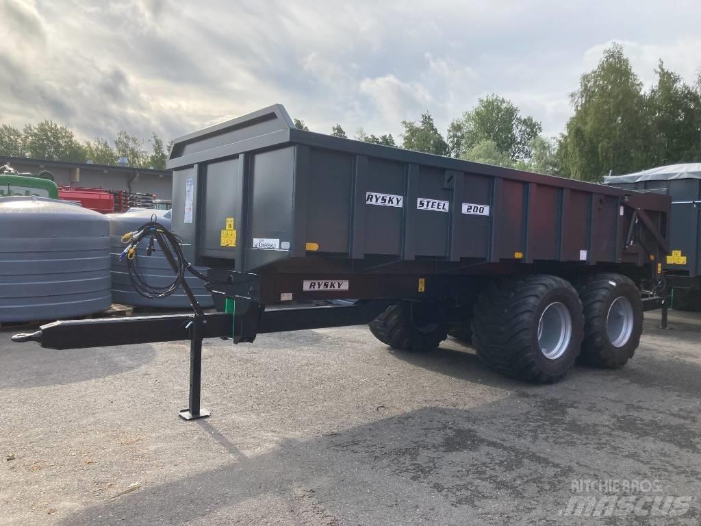 Rysky Steel 200 HARD Tipper trailers
