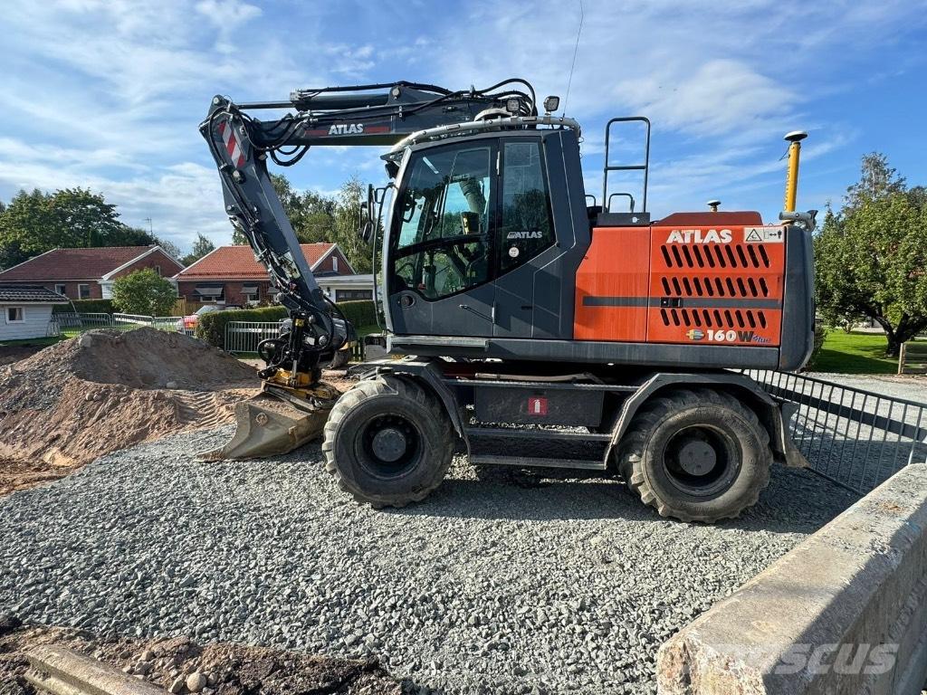 Atlas 160 W Wheeled excavators