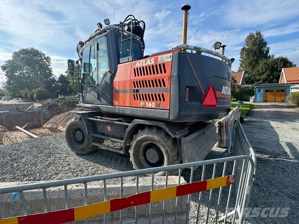 Atlas 160 W Wheeled excavators