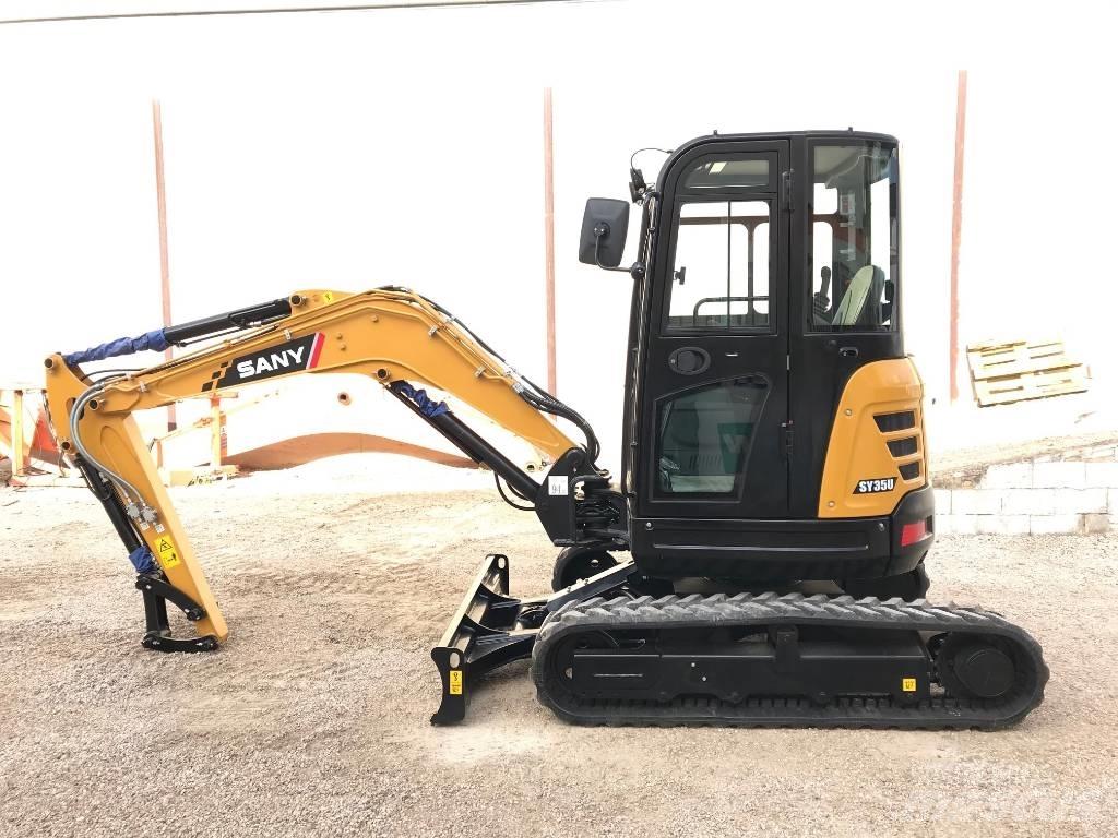 Sany SY 35 U Mini excavators < 7t