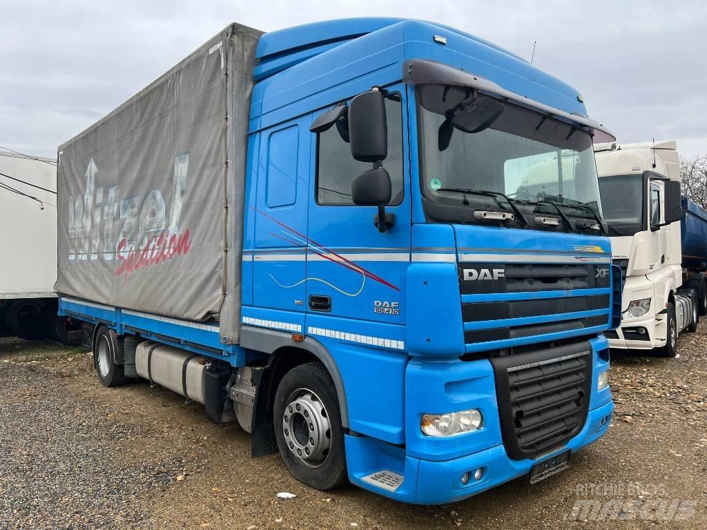 DAF XF105.410 Tautliner/curtainside trucks