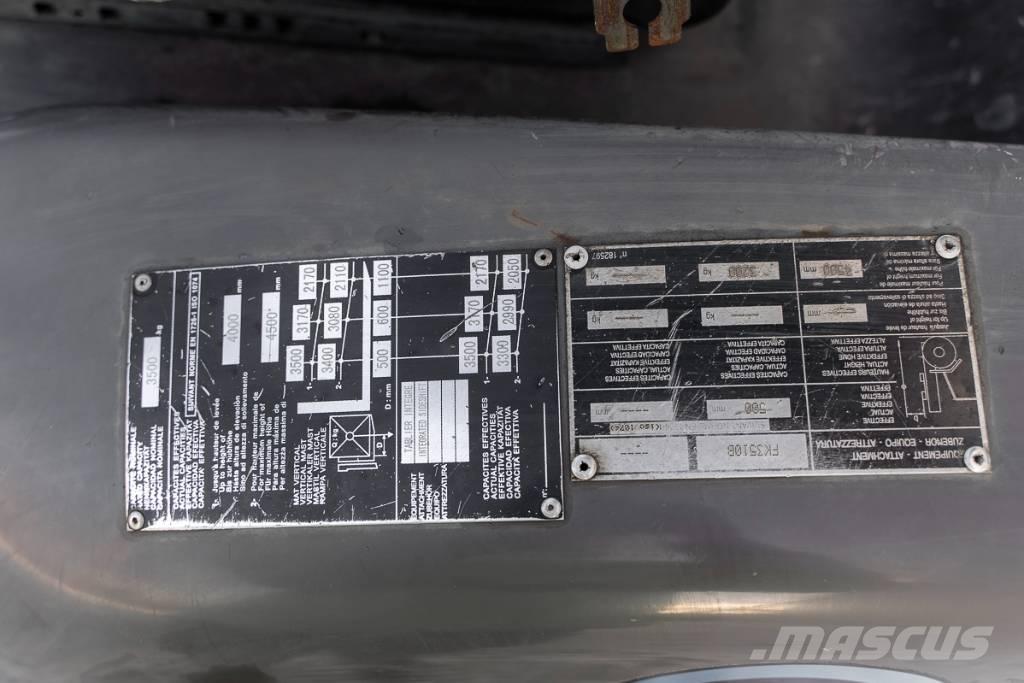 Manitou MI 35 G LPG trucks