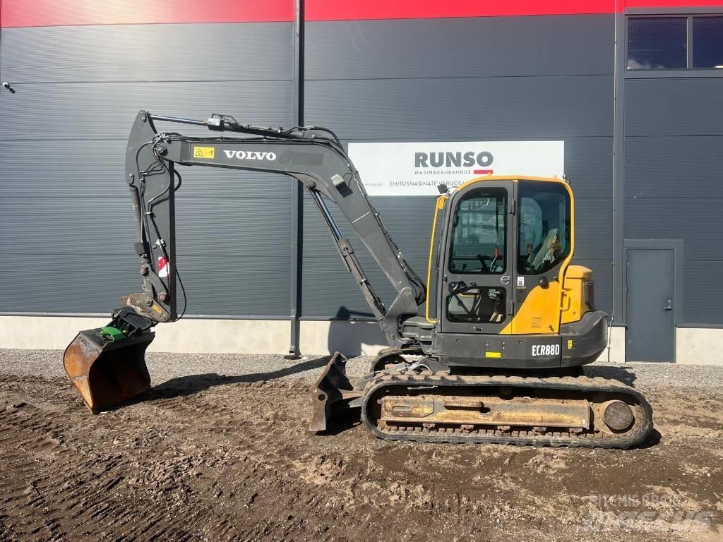 Volvo ECR 88 D Midi excavators  7t - 12t