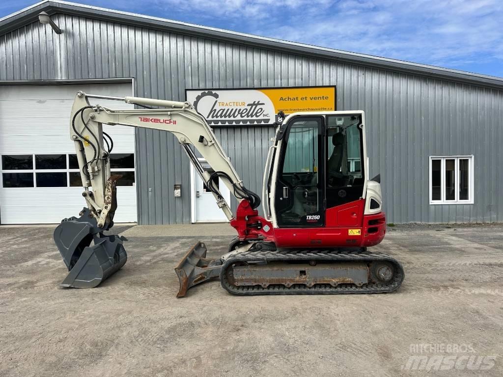 Takeuchi TB 260 Mini excavators < 7t