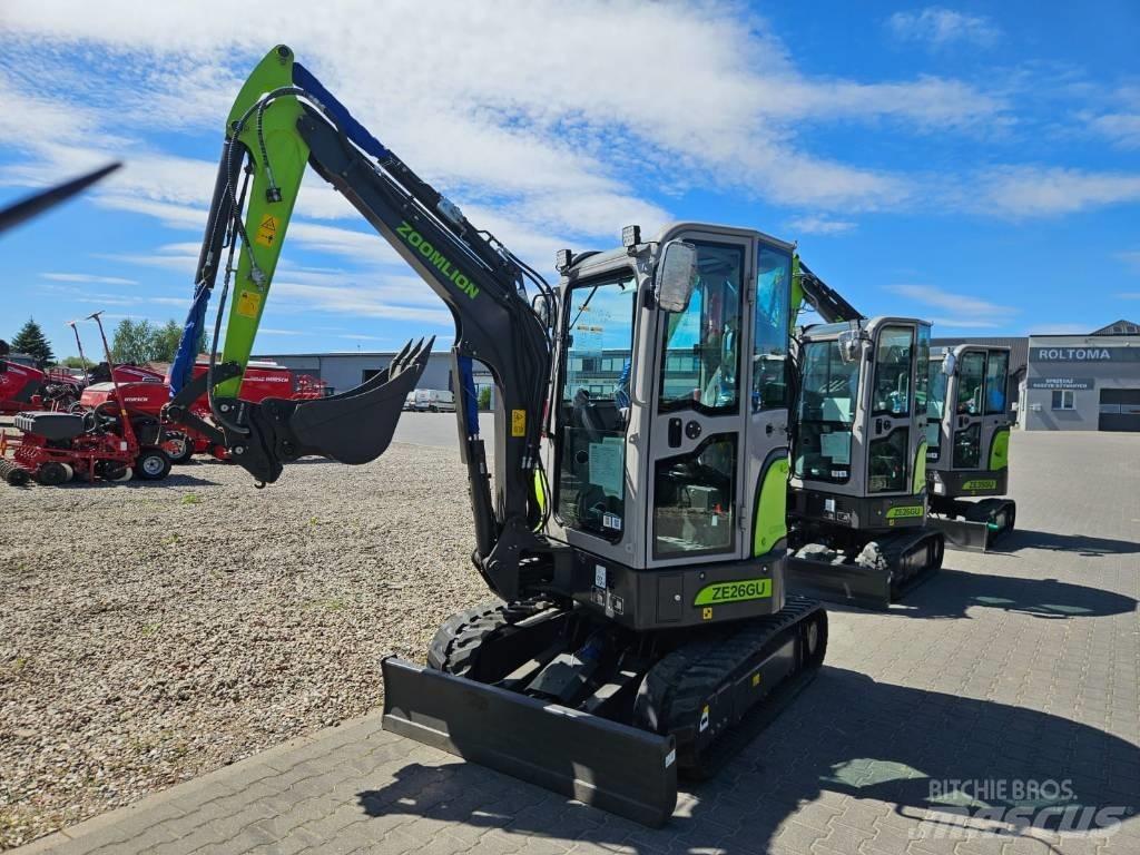Zoomlion ZE26GU Mini excavators < 7t