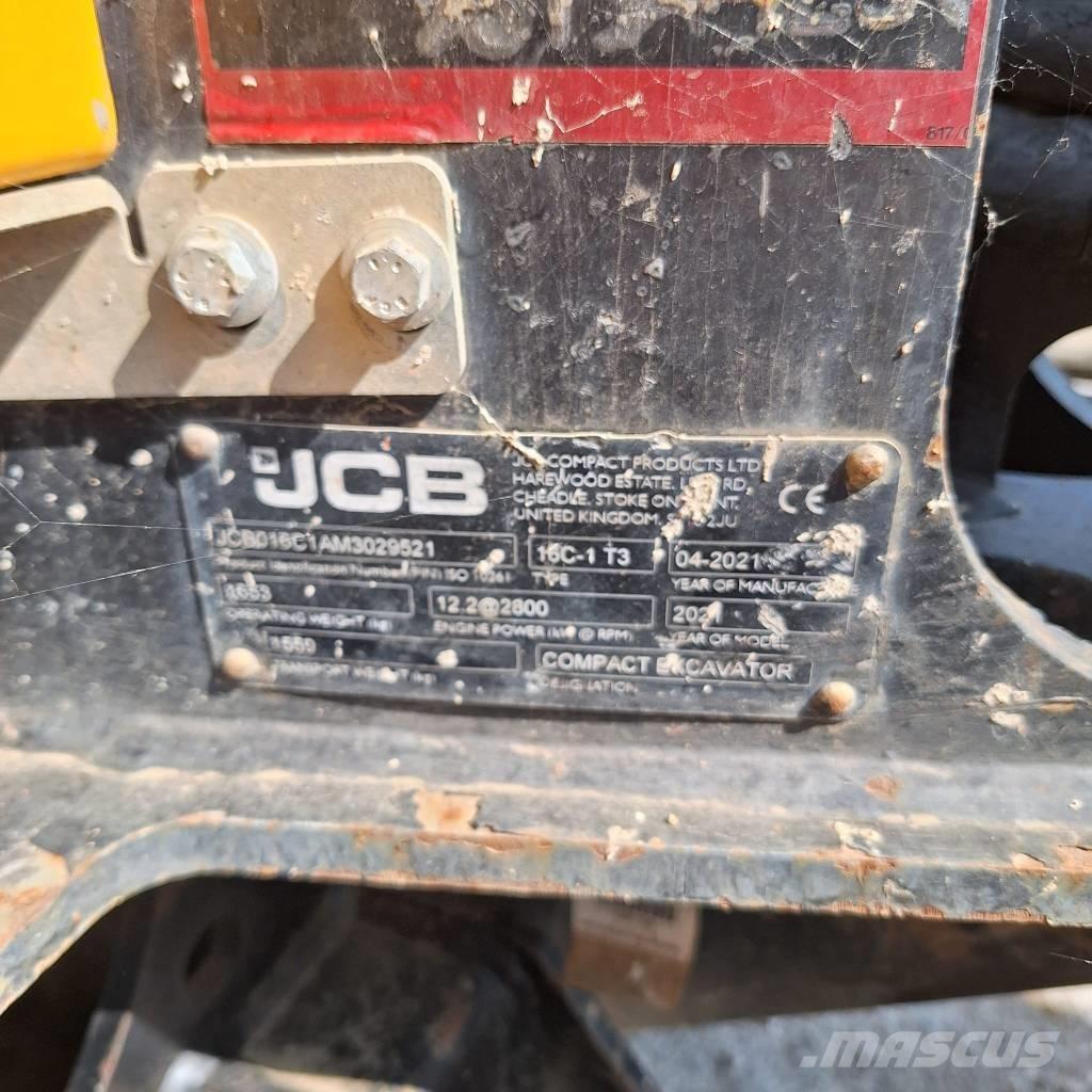 JCB 16 C-1 Mini excavators < 7t