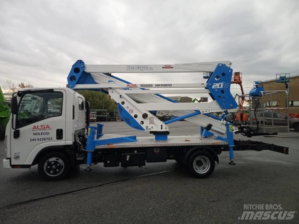 Socage 20d Truck mounted aerial platforms
