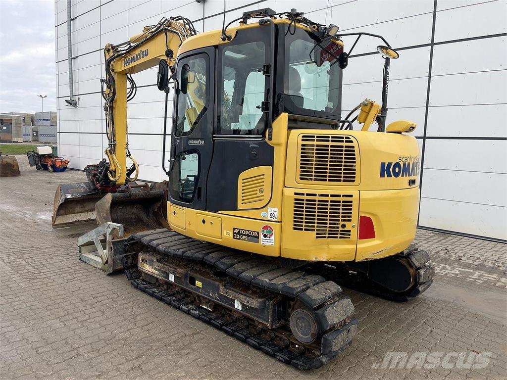Komatsu PC88MR-10 Wheeled excavators