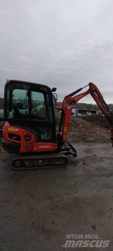 Kubota KX 019-4 Mini excavators < 7t