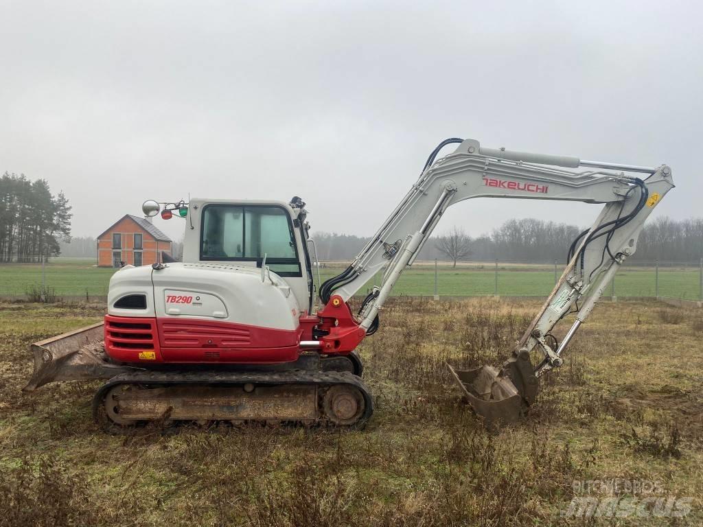 Takeuchi TB 290 Midi excavators  7t - 12t