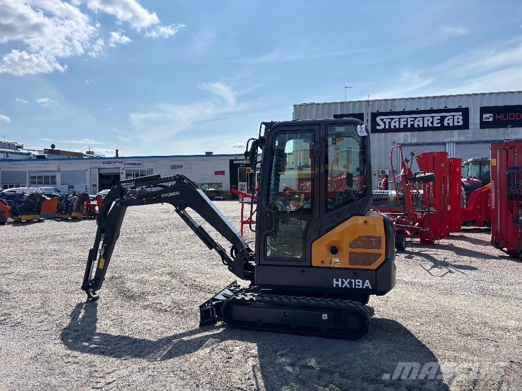 Hyundai HX19A Mini excavators < 7t