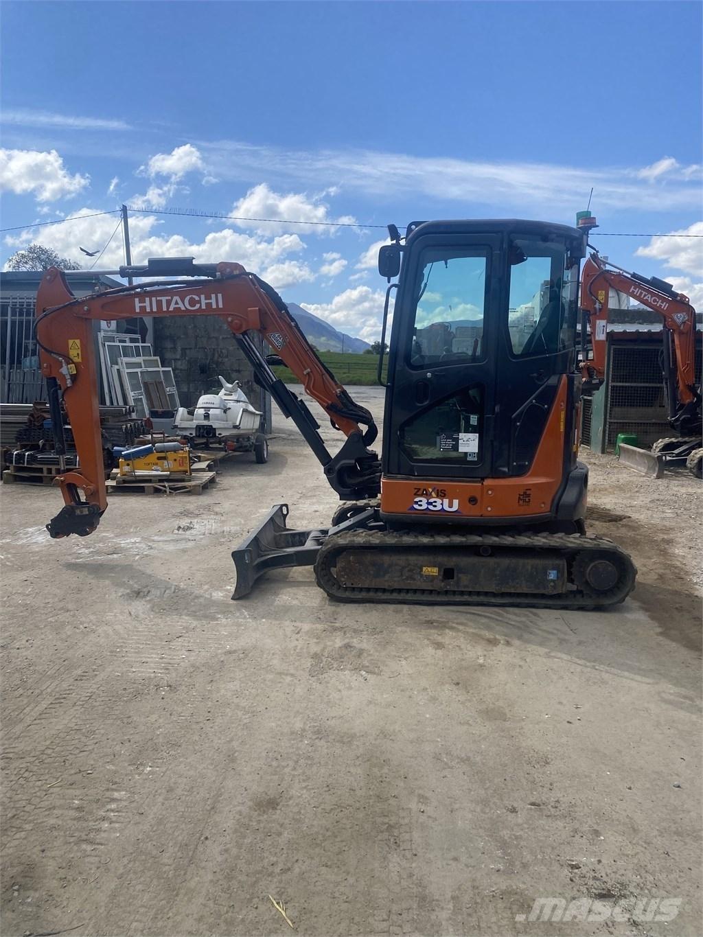 Hitachi Zaxis33U-6 Mini excavators < 7t
