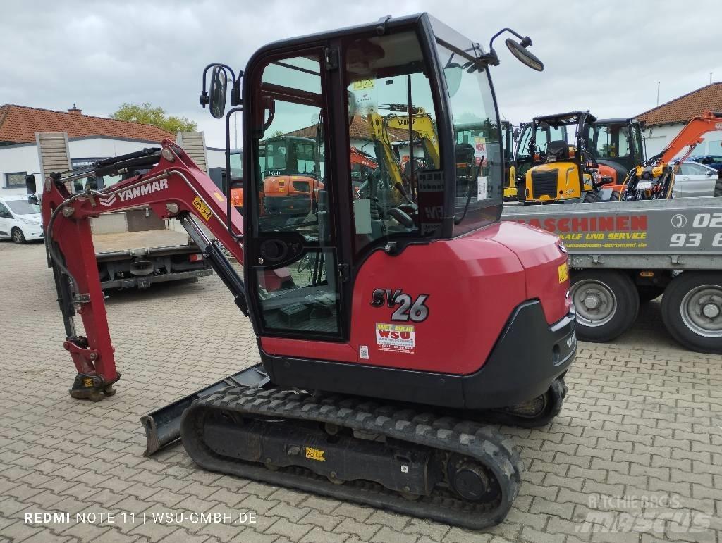 Yanmar SV 26 Mini excavators < 7t