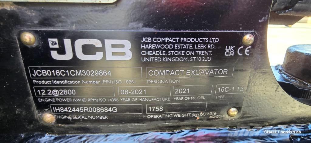 JCB 16 C-1 Mini excavators < 7t
