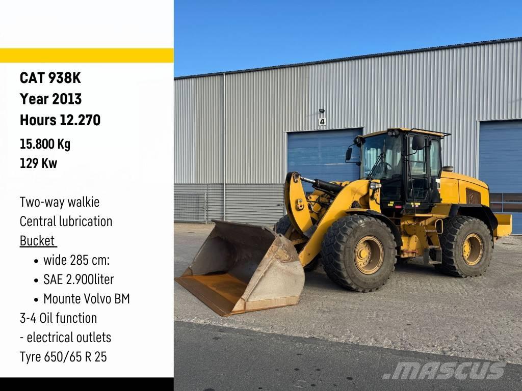 CAT 938 K Wheel loaders