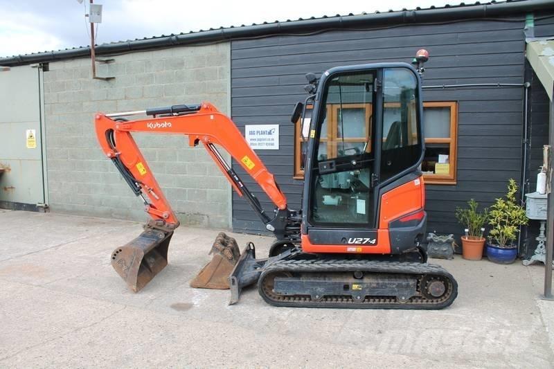 Kubota U 27-4 Mini excavators < 7t