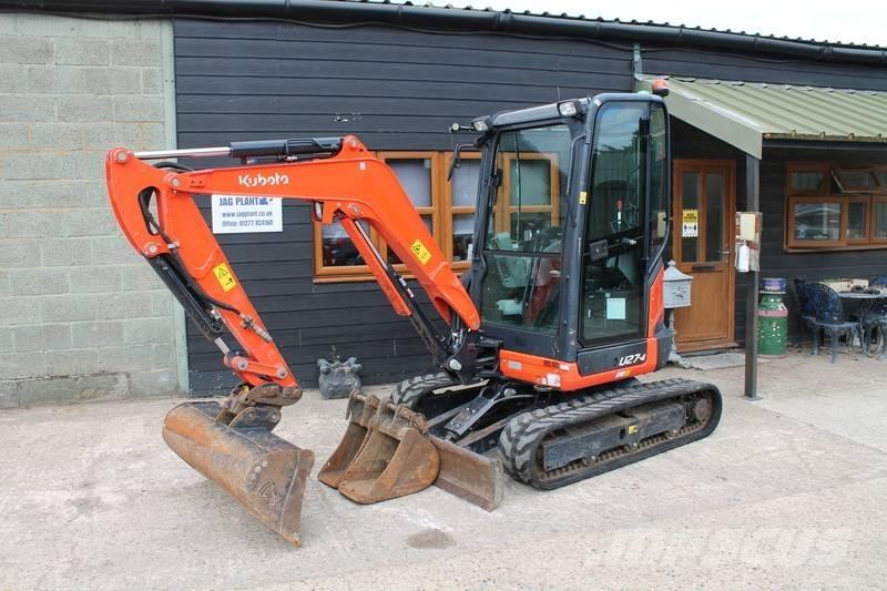 Kubota U 27-4 Mini excavators < 7t