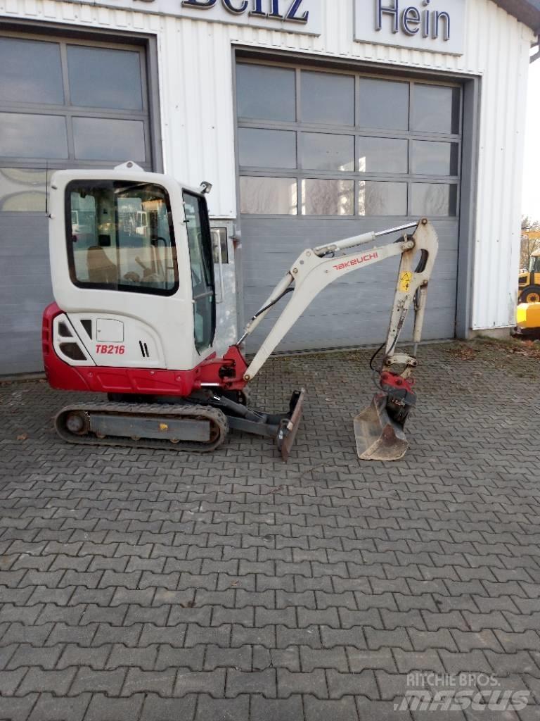 Takeuchi TB 216 Mini excavators < 7t
