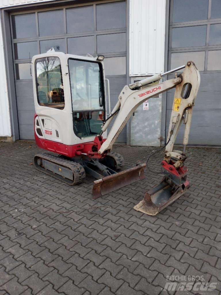 Takeuchi TB 216 Mini excavators < 7t