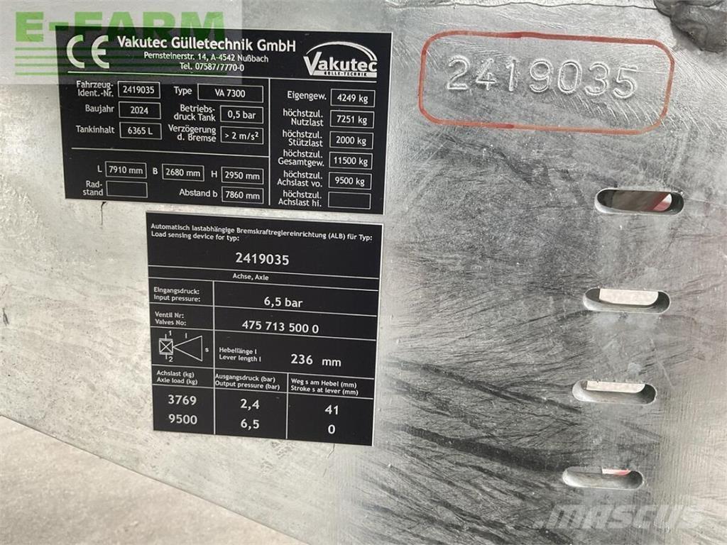  va 7300 Tanker semi-trailers