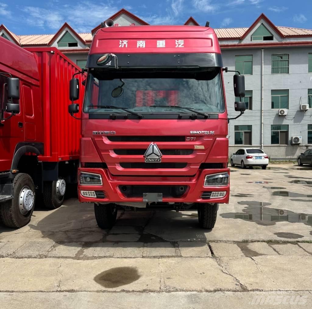 Howo 371 Van Body Trucks