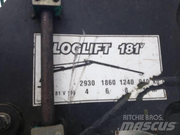 Loglift 181 pilar Harvester cranes