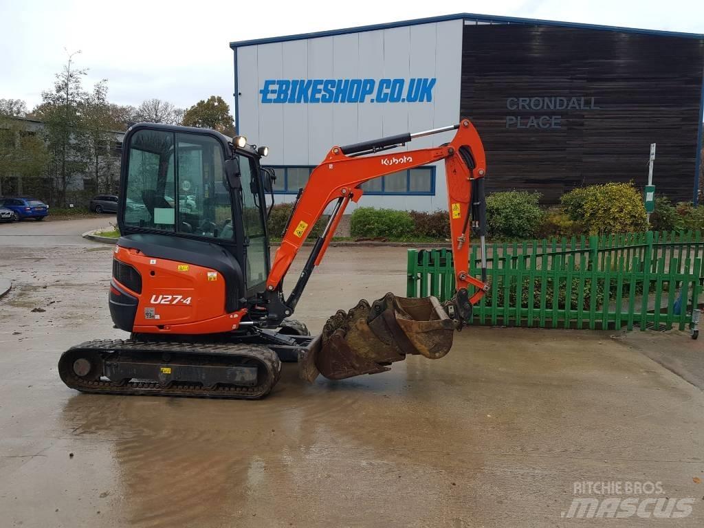 Kubota U27-4 Mini excavators < 7t