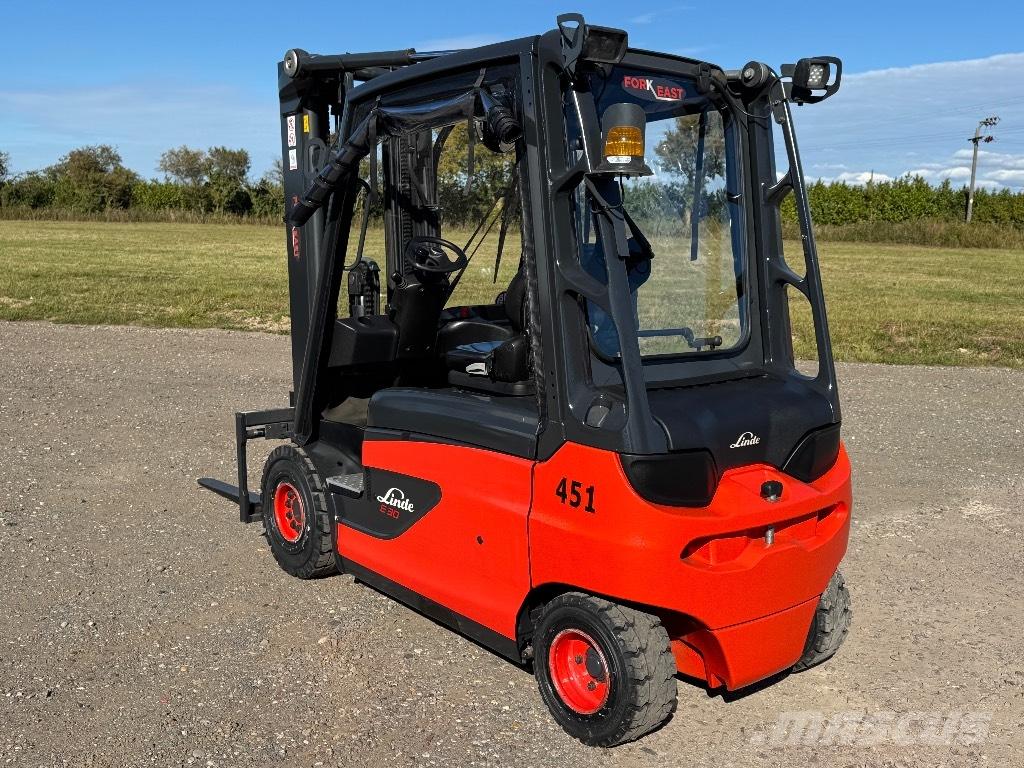 Linde E 30 Electric forklift trucks