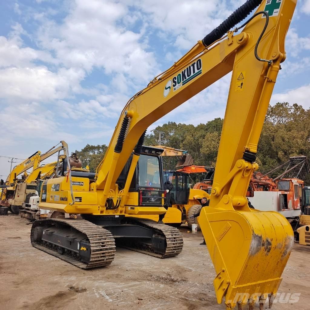 Komatsu PC 200-8 Crawler excavators
