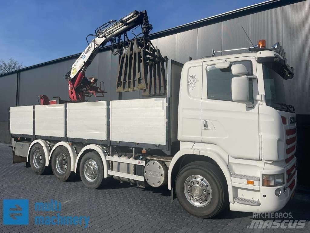 Scania R500 V8 Flatbed/Dropside trucks