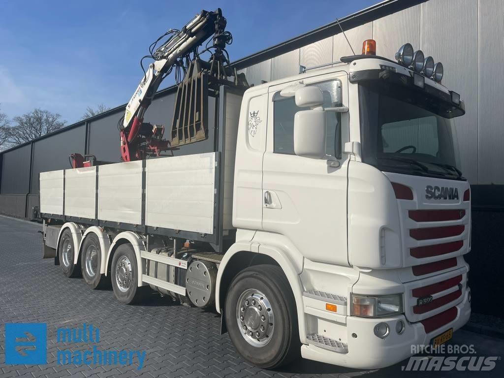 Scania R500 V8 Flatbed/Dropside trucks