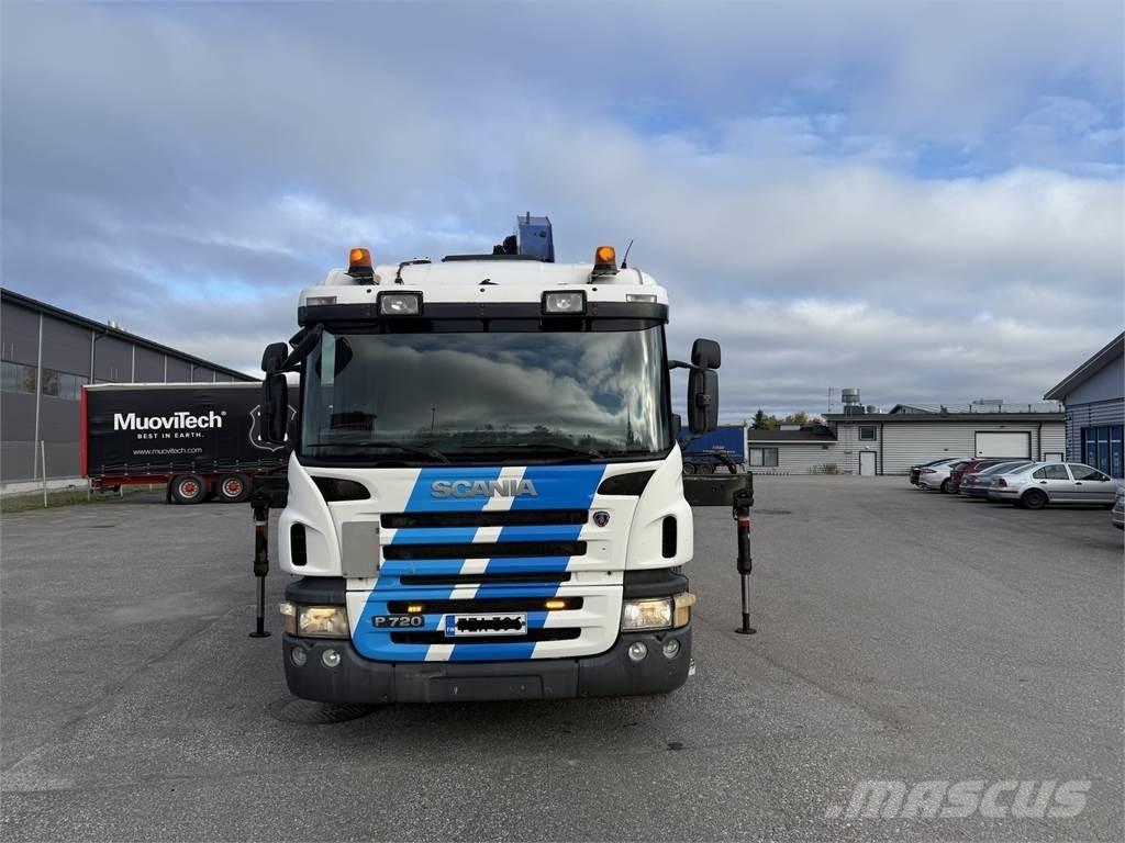 Scania P270 4X2 Crane trucks