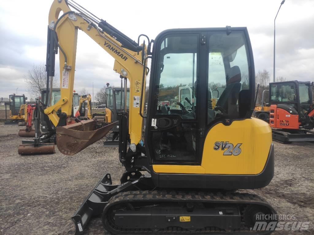 Yanmar SV 26 2017r Mini excavators < 7t